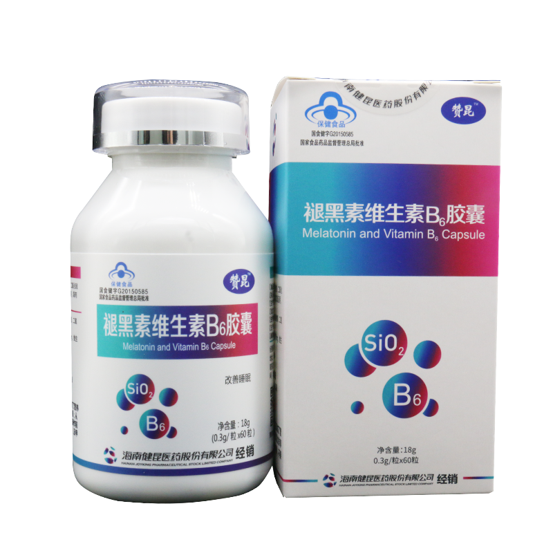 褪黑素維生素B6膠囊